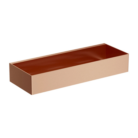 UNI koszyk prysznicowy, 30 x 5 x 11 cm, miedź szczotkowana