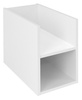 LOREA szafka wisząca dolna 30x44x51,2cm, biały mat