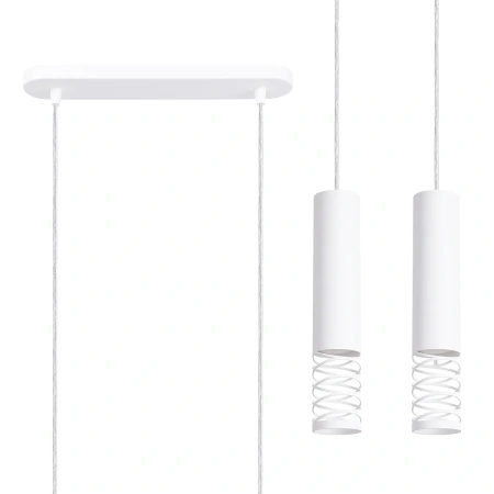 Lampa wisząca LAMI 2 biały