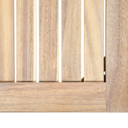 Zestaw ogrodowy MARINA – sofa 2-osobowa + 2 fotele + stolik, drewno akacjowe, 4 osoby