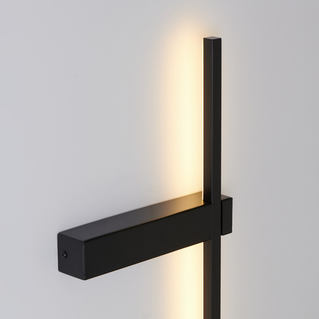 Lampa ścienna SOUL LED czarna 60 cm