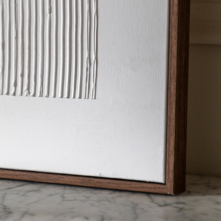 Obraz w ramie „Depth” – naturalny, 70 × 3 × 100 cm