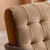 Humber Armchair Ochre Faux Sheepskin 690x760x800mm