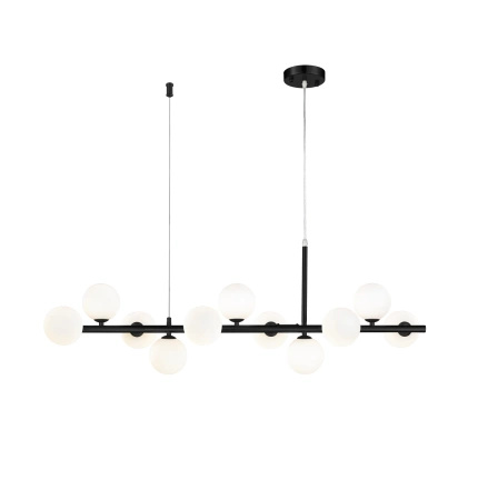 Lampa wisząca MINI MOON 100 cm - czarna