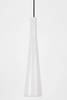 NOWOCZESNA LAMPA WISZĄCA BIAŁA MORRATE GLOSS W1