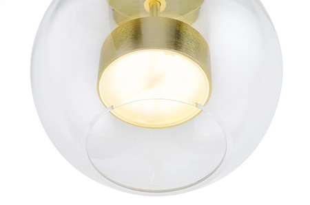 MOOSEE lampa ścienna CAPRI WALL złota