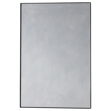 Lustro Hurston czarne 600 x 30 x 900 mm