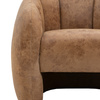 Atella Tub Chair Antique Tan Leather 780x810x740mm