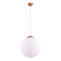 Lampa wisząca UGO 40 ochra czerwona