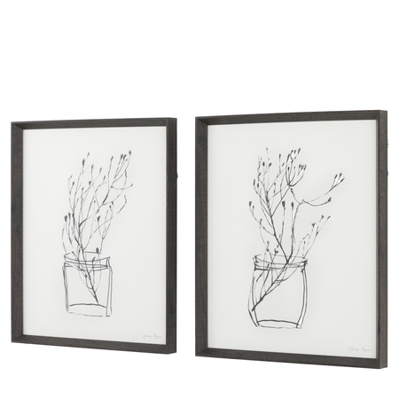 Delicate Nature Framed Art Set of 2