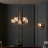 Berenice 5 Pendant Light Antique Brass