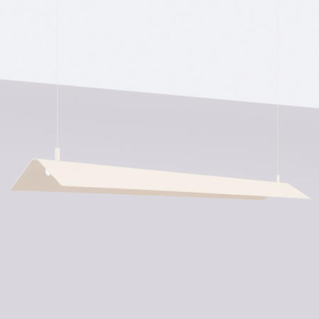 Lampa wisząca ELVA beżowa LED 4000K