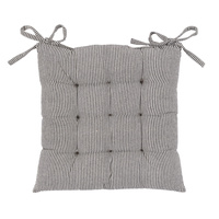 Windsor Woven Stripe Seatpad Ink Blue 400x400mm