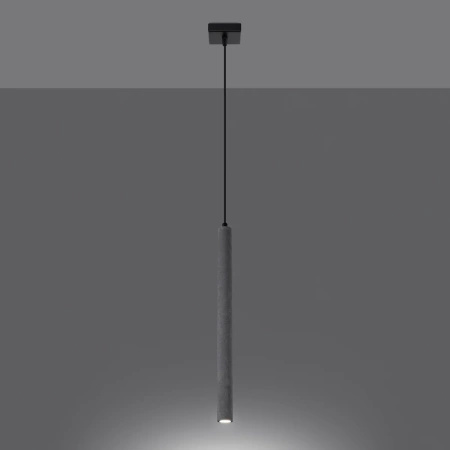 Lampa wisząca PASTELO 1 beton