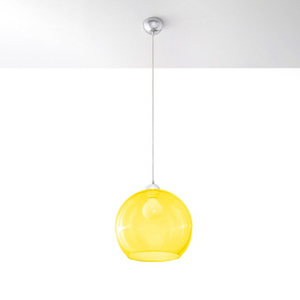 Lampa wisząca BALL żółta