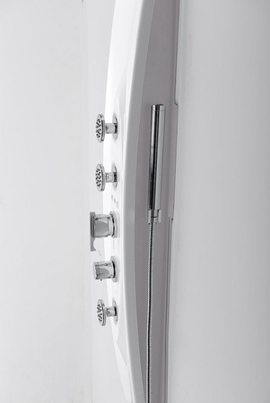 MOLA panel prysznicowy z baterią termostatyczną 210x1300mm, biały