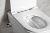 INFINITY CLEANWASH WC wiszące, z dyszą bidetową i zintegrowaną baterią, Rimless, 36,5x53 cm, biały