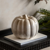 Ceramic Pumpkin Natural 200x200x180mm