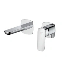 Bateria umywalkowa podtynkowa, chrom