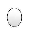 Holworth Round Mirror Black 600x35x600mm