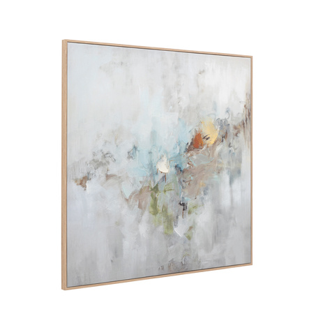 New Day Framed Canvas 1000x1000mm