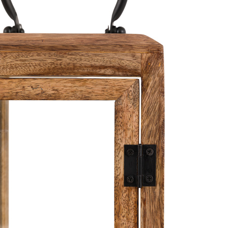 Ayna Wooden Lantern 180x180x445mm