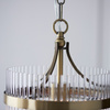 Marietta 1 Pendant Light Antique Brass
