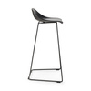 Hoker CARO BAR designerski czarny 75 cm