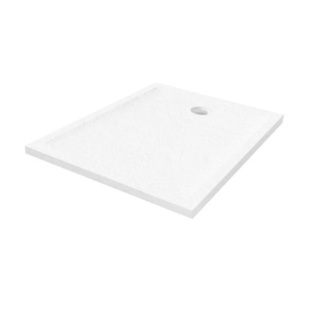 Brodzik MILD STONE akrylowy prostokątny 110x70x4,5 biały