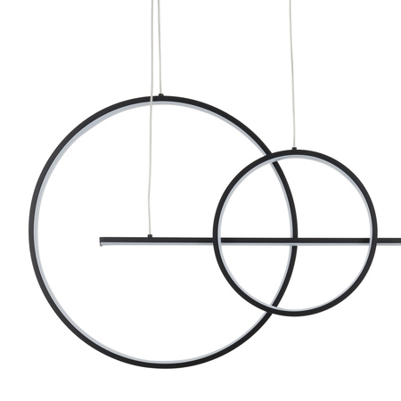 Lampa wisząca NEW AGE LED 120 cm - oprawa sufitowa czarna