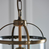 Lambeth Pendant Light Antique Brass