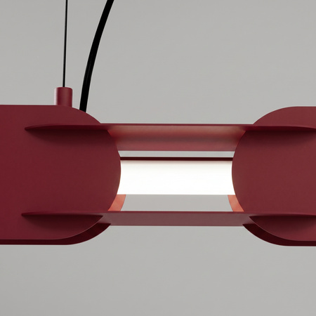 Lampa wisząca CHAIN 91 burgund LED 4000K