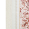 Obraz w ramie „William Morris Stamp Red” – czerwony, 30,5 × 3 × 36 cm, zestaw 2 szt.