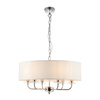 Nixon 6 Pendant Light Bright Nickel
