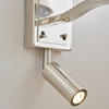 Harvey Wall Light Bright Nickel 285mm