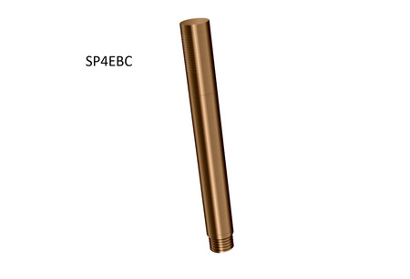 Axel BRUSHED COPPER Zestaw prysznicowy z deszczownicą 30cm