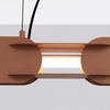 Lampa wisząca CHAIN 158 mocca LED 4000K