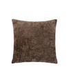 Basketweave Cushion Chocolate 2pk 450x450mm