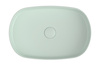INFINITY OVAL umywalka ceramiczna nablatowa 55x36cm, mint