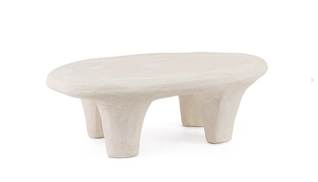 BIZZOTTO stolik kawowy ALBIN 102x62       beżowy