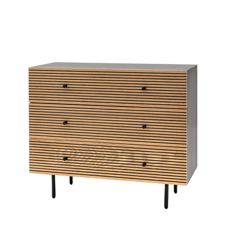 Hyland 3 Drawer Chest 900x400x750mm