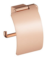 Zen Uchwyt na papier toaletowy z klapką (Szczotkowana miedź)