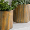 Evie Planter (zestaw 3 szt.) Verdigris/Bronze 235 x 225 mm