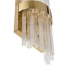Lampa ścienna MIRACOLO złota 50 cm