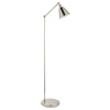 Hal Task Floor Lamp Bright Nickel
