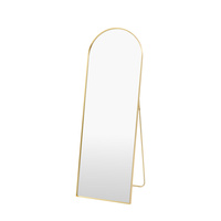 Holworth Cheval Mirror Gold 500x35x1500mm