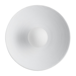 Lampa ścienna ILUSIONI 26 cm - okrągły kinkiet biały