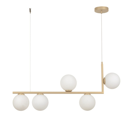 ANDY 5 zwis złoty beż