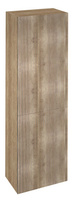 ESPACE słupek wysoki 50x172x32cm, 2 drzwiczki, lewy/prawy, dąb Alabama strip