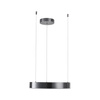 Lampa wisząca CIRCLE 40 cm - LED, ring tytan szczotkowany